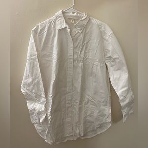 H&M oversized white shirt